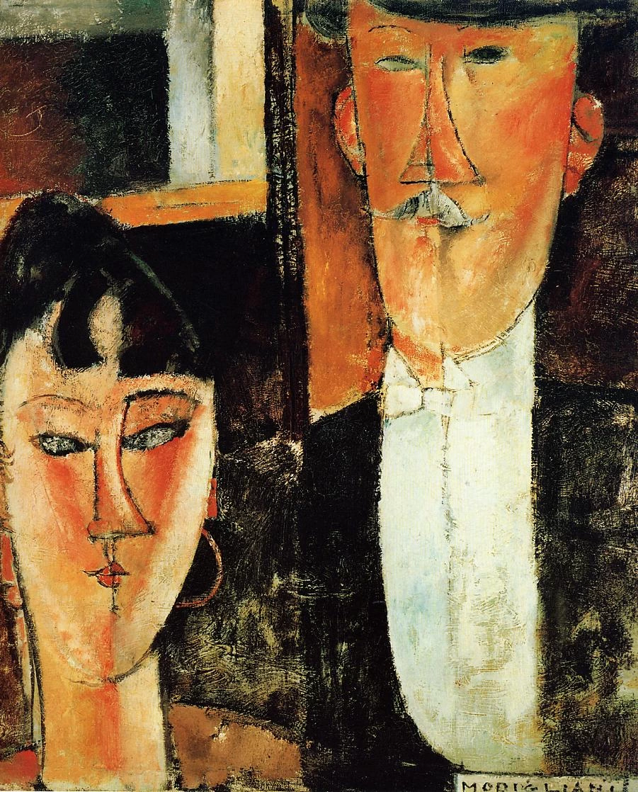 Amedeo Modigliani - La sposa e lo sposo, The Museum of Modern Art, New York
